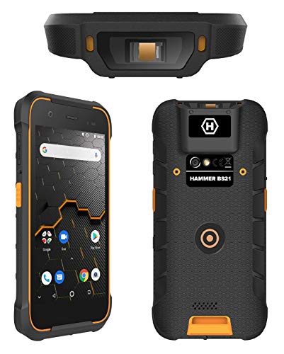 Smartphone movil con scanner profesional hammer bs21 - 5' - qc 1.5ghz - 2gb ram - 16gb - lector codigo barras honeywell 2d -