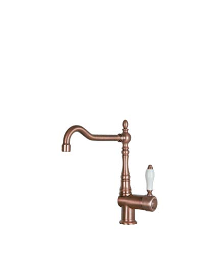 Smeg MIR6RA-2 Kitchen faucet Bronce - Grifo (Bronce, Grifos de palanca, Solo, Tipo L, 4 cm, 3,5 cm)