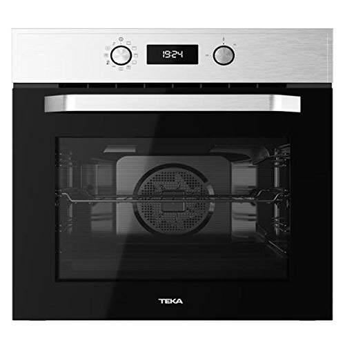 Teka HCB 6535 P Horno Multifunción Pirolítico de 60 cm | Sistema de Limpieza Hydroclean Pro automático | Acero Inoxidable | 59.5 x 59.5 x 53.7+22 cm | Eficiencia Energética, Normal Teka HCB 6535 P Horno Multifunción Pirolítico de 60 cm | Sistema de Limpieza Hydroclean Pro automático | Acero Inoxidable | 59.5 x 59.5 x 53.7+22 cm | Eficiencia Energética, Normal