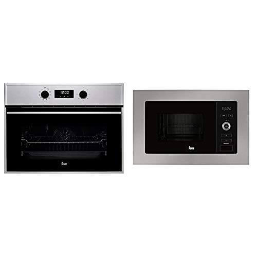 Teka HSC 635 Horno (Pequeno, Horno electrico, 44 L, 2615 W, 44 L, 2500 W) + | Microondas Integracion + Grill | Modelo MWE 225 FI | Capacidad 20 L | 5 Niveles de potencia | 800 W Teka HSC 635 Horno (Pequeno, Horno electrico, 44 L, 2615 W, 44 L, 2500 W) + | Microondas Integracion + Grill | Modelo MWE 225 FI | Capacidad 20 L | 5 Niveles de potencia | 800 W