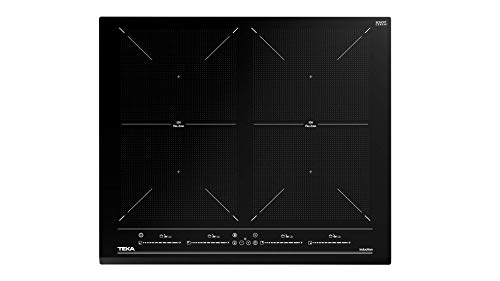 Teka | Placa de inducción Flex de 60cm con funciones directas | 5 x 60 x 51 | Negro