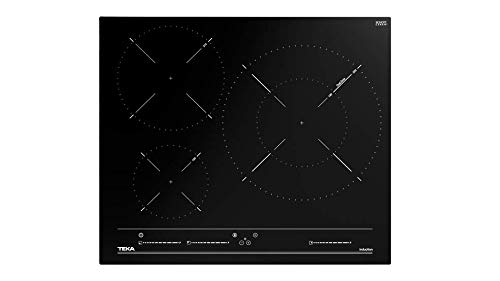Teka | Placa de inducción Multislider | 3 zonas | 60.6 cm | Negra | Touch Control | Zona Paellera XL