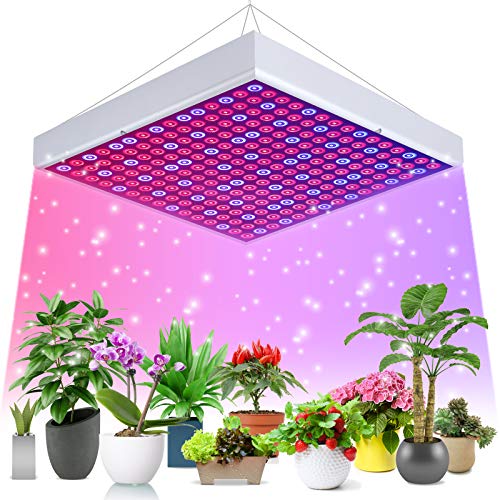 Ulikey LED Grow Light, Lámpara LED para Plantas, Luces de Cultivo LED para Plantas, Lámpara de Crecimiento para Interiores, Lámpara LED para Crecimiento Plantas para Flores, Verduras, Frutas