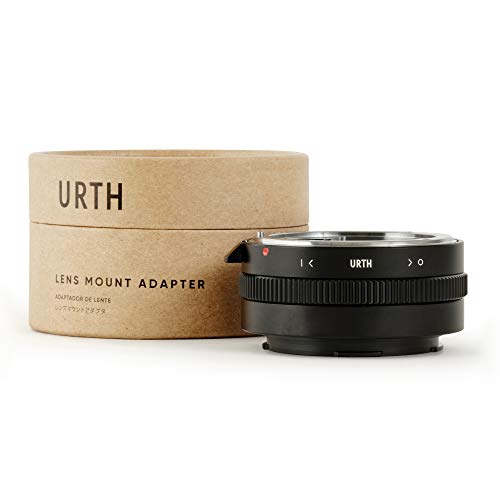 Urth x Gobe - Adaptador de Objetivo Compatible con Objetivos Nikon F (G-Type) y cuerpos de cámara Leica L