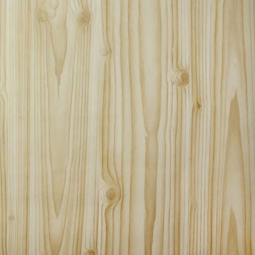 Venilia KF Basic Kiefer 45cmx1,5m adhesiva Madera de pino decorativa, muebles, papel pintado, lámina autoadhesiva, PVC, sin ftalatos, 1,5m, 53230, 45 cm x 1,5 m