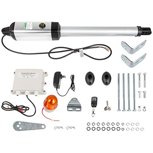 VEVOR Abridor Automático de Puerta Batiente de 1 Hoja, Carga Máx de 250 kg Abre Puerta Control Remoto, 50 W 24 V Kit Motor Puerta Batiente para Puertas de Hogar, Jardín, Granja, Fábrica, Villa, Granja VEVOR Abridor Automático de Puerta Batiente de 1 Hoja, Carga Máx de 250 kg Abre Puerta Control Remoto, 50 W 24 V Kit Motor Puerta Batiente para Puertas de Hogar, Jardín, Granja, Fábrica, Villa, Granja
