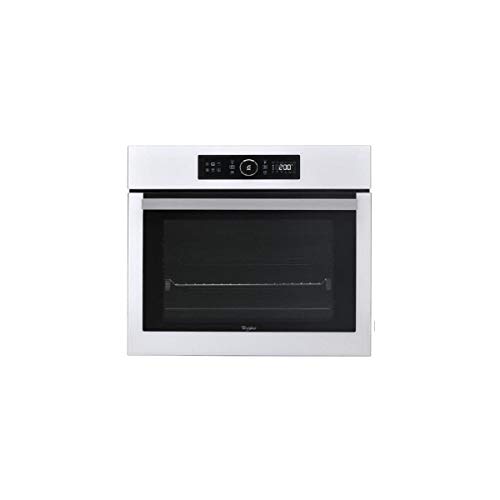 Whirlpool Horno pirolisis AKZ96290WH - Horno pirólisis Blanco multifunción - Calor Giratorio o pulsado - 73 litros - Puerta fría (4 vitrinas) - Clase energética A+