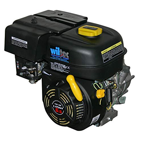 WilTec LIFAN 168 Motor de Gasolina 4,8kW 6,5CV 196ccm, Embrague húmedo baño de Aceite, Engranaje 2:1 Kart