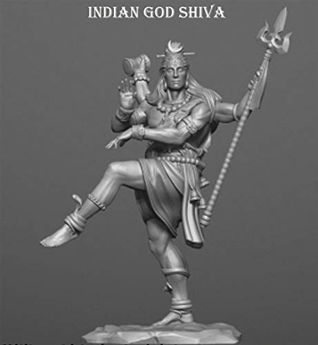 XINGCHANG 1/32 54Mm Hombre Antiguo Dios Shiva 54Mm Modelo De Resina En Miniatura Gk Sin Montar Sin Pintar