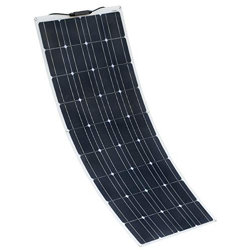 XINPUGUANG Panel Solar Flexible 100W 18V monocristalino fotovoltaico PV Solar Panel Module Compatibilidad con 18V y Dispositivos Inferiores