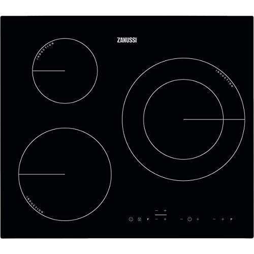 Zanussi ZIT6360CB Placa inducción, Biselada, Extraplana 3 zonas, Zona Triple de 32 cm, Calentamiento rápido, Control táctil, Sin Marco, Negro, 60 cm Zanussi ZIT6360CB Placa inducción, Biselada, Extraplana 3 zonas, Zona Triple de 32 cm, Calentamiento rápido, Control táctil, Sin Marco, Negro, 60 cm