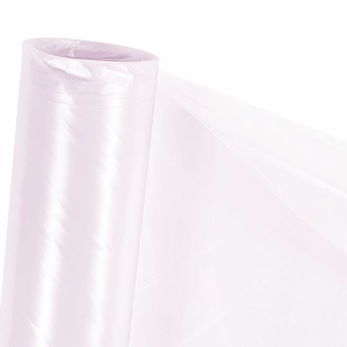 Zill UV5 Lámina de invernadero transparente de polietileno para invernadero, 4 m