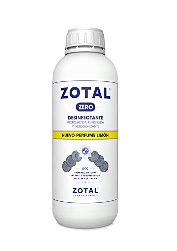 Zotal Zero 70100140 Desinfectante Microbicida, Limón - 1000 ml