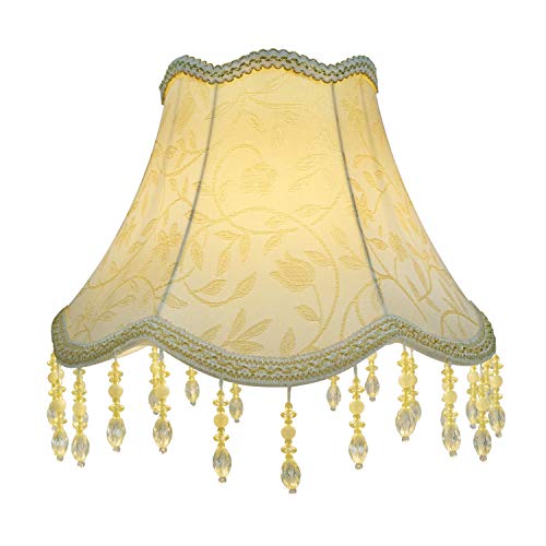 Eastlion Pantalla para lámpara UNO hecha a mano, retro, creativa para lámparas de mesa, lámparas de pie, 15 x 30 x 22 cm