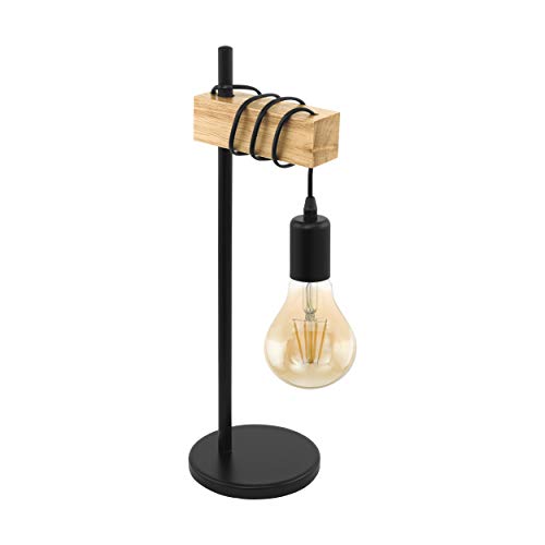 EGLO Townshend 95499 - Lámpara colgante de madera (E27, 6 luces)