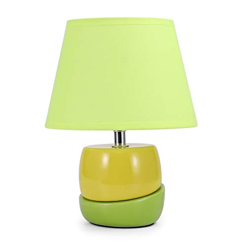 Emma - Lámpara de mesa (cerámica), color verde