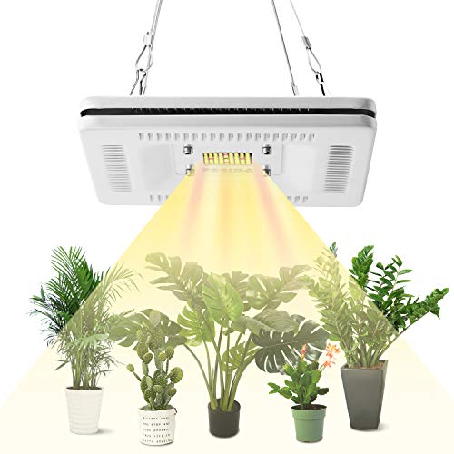 FECiDA 50W LED Grow Light para plantas de interior, 250W CFL HPS Grow Lights Equivalente, impermeable LED Grow Plant Light, profesional Sunlike Full Spectrum Grow Lamp