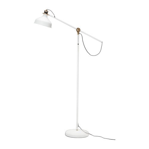 IKEA RANARP - Lámpara de pie / ebook, color blanco roto