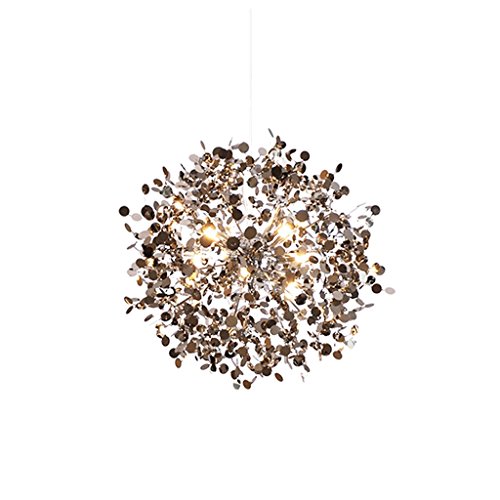 Lámpara de araña colgante Lámparas de araña Arte minimalista posmoderno LED lámpara ahorro de energía, villa creativa escalera lámpara personalidad diseño de la ventana tienda de ropa lámparas, espejo