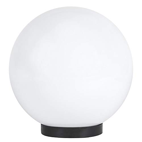 Lámpara esférica de 25 cm de diámetro, iluminación para terraza, IP65, lámpara de jardín blanca, lámpara de bola para exterior, 230 V, lámpara decorativa para exterior, iluminación de jardín Lámpara esférica de 25 cm de diámetro, iluminación para terraza, IP65, lámpara de jardín blanca, lámpara de bola para exterior, 230 V, lámpara decorativa para exterior, iluminación de jardín