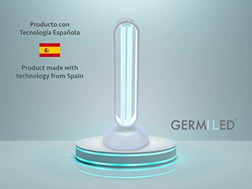 Lámpara Germicida UV-C con retraso de 10 segundos, detector de movimiento.(Sin Ozono) (Germiled-GL01)