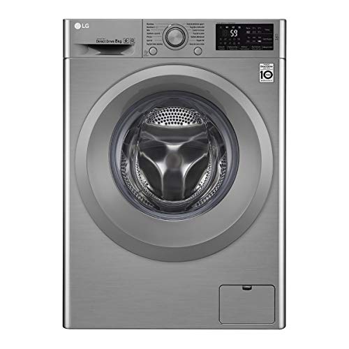 LG F4J5TN7S Lavadora INOX 8 KG 1400 RPM DD (10 a Motor) LG F4J5TN7S Lavadora INOX 8 KG 1400 RPM DD (10 a Motor)
