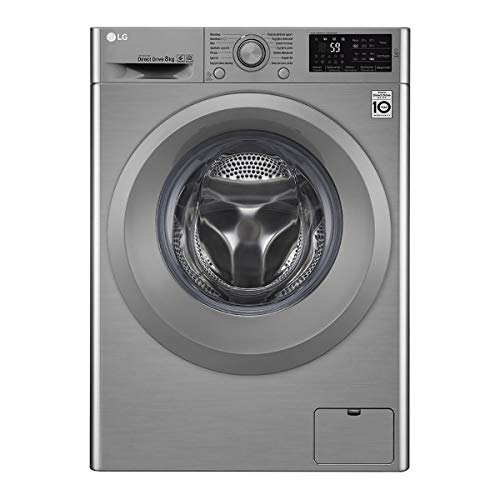 LG F4J5TN7S Lavadora INOX 8 KG 1400 RPM DD (10 a Motor)