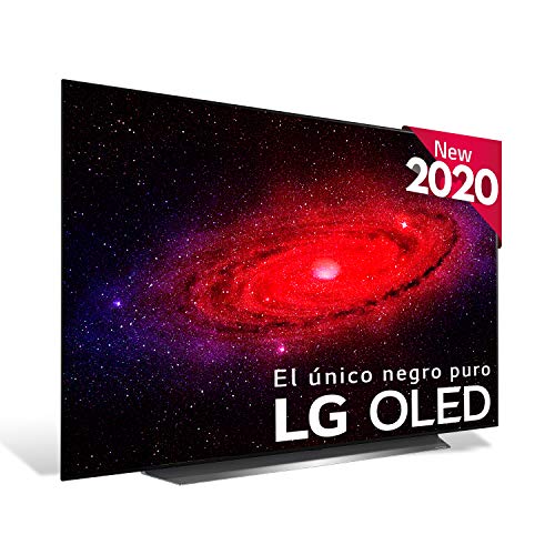 LG OLED65CX - Smart TV 4K OLED 164 cm (65") con Inteligencia Artificial, Serie C, Procesador Inteligente α9 Gen3, Deep Learning, 100% HDR, Dolby Vision/ATMOS, HDMI 2.1, Compatible con Alexa