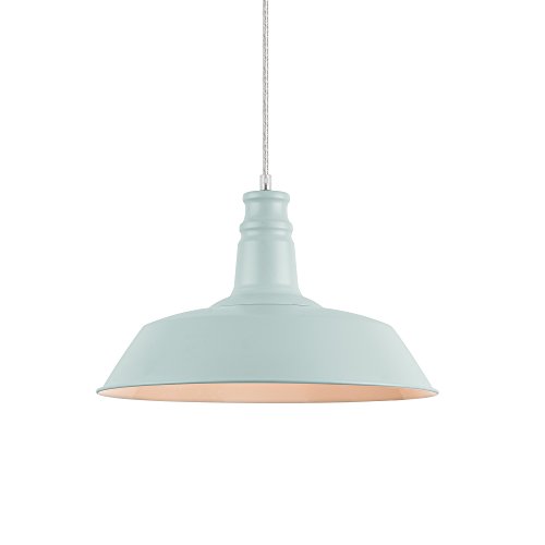 [lux.pro] Lámpara de techo estilo vintage con diseño moderno - (azul bebe)