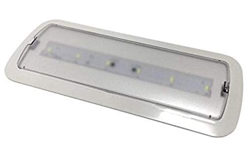 Luz de Emergencia LED empotrable/superficie 3W, vale para las dos. 200 lumenes, 3 Horas de Autonomía. Resistente al fuego. Luz de Emergencia LED empotrable/superficie 3W, vale para las dos. 200 lumenes, 3 Horas de Autonomía. Resistente al fuego.