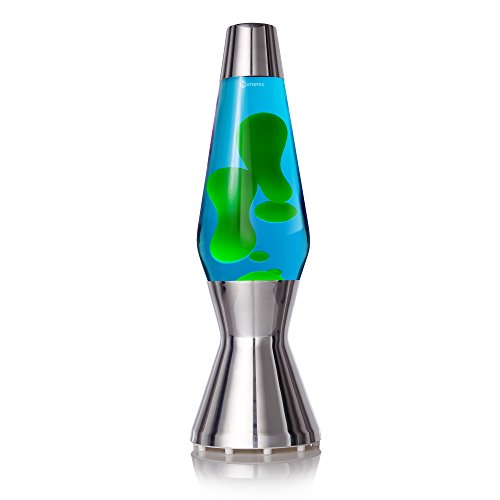 Mathmos Lámpara de lava verde y azul – la lámpara Astro original