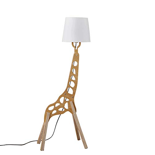 Moderno Estilo nórdico lámpara de pie creativo Original Madera 1.1 m Jirafa de decoración madera Dibujos animados Decoración del hogar Luz pie para sala estar y dormitorio (Color de madera) Moderno Estilo nórdico lámpara de pie creativo Original Madera 1.1 m Jirafa de decoración madera Dibujos animados Decoración del hogar Luz pie para sala estar y dormitorio (Color de madera)
