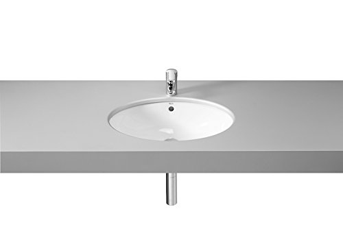 Roca A322307000 - Lavabo de porcelana de encimera o bajo encimera