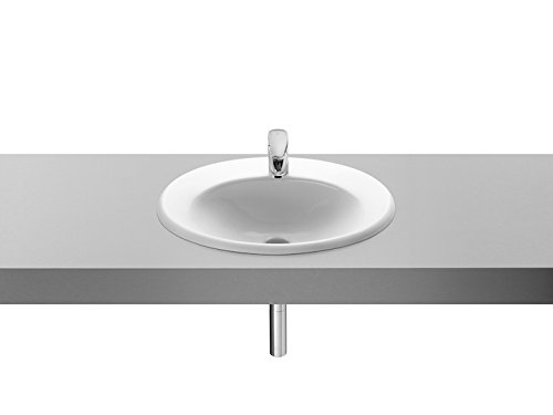 Roca A327863000 Lavabo Porcelana Encimera, Java, 560x475x190mm, Blanco Roca A327863000 Lavabo Porcelana Encimera, Java, 560x475x190mm, Blanco