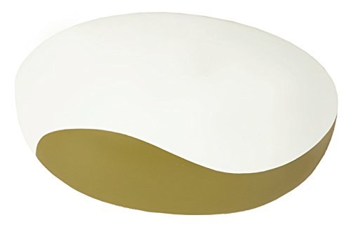 Tosel 31480 Zara aplica cerámica/pintura Eco verde/blanco 295 x 110 x 150 mm