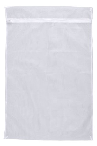 Wenko Saco Lavadora 5 Kg, Poliéster, Blanco, 90x60x3 cm