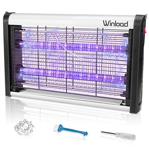 Winload Lampara Mosquitos, 4W UV LED Lámpara Anti Mosquitos Electrico, Electrico Repelente Mosquito para Cocina Casa, Area efectiva 80㎡ Winload Lampara Mosquitos, 4W UV LED Lámpara Anti Mosquitos Electrico, Electrico Repelente Mosquito para Cocina Casa, Area efectiva 80㎡