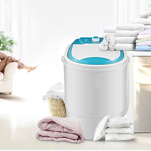 WZM Secadora Bajo Consumo Mudo Portátil Camp Edition - Mini-Lavadora y Centrifugadora Azul Capacidad de 4.5 kg Lavadora para Camping Personas con Bebes y Lavandería WZM Secadora Bajo Consumo Mudo Portátil Camp Edition - Mini-Lavadora y Centrifugadora Azul Capacidad de 4.5 kg Lavadora para Camping Personas con Bebes y Lavandería