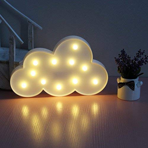 XIYUNTE LED Nube Modelado Lámparas Luces nocturnas - Iluminación infantil nocturna Lámparas de pared, Lámparas Decoración casera para la sala de estar, navidad, partido, dormitorio de las muchachas