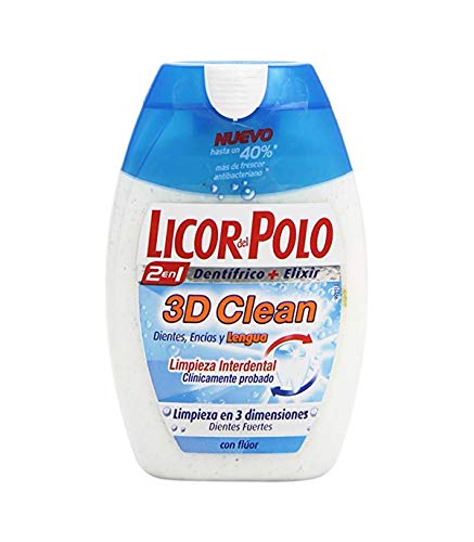 3D CLEAN 2en1 dentífrico 75 ml