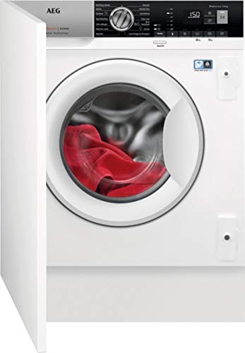 AEG L7WE76EBI lavadora Carga frontal Integrado Blanco A - Lavadora-secadora (Carga frontal, Integrado, Blanco, Izquierda, Botones, Giratorio, Frío)