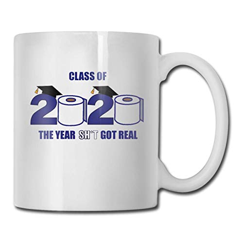 antspuent Class of 2020 (versión 19) Taza de regalo divertida para papá, idea de regalo única para hombres, regalo de cumpleaños superior para esposo