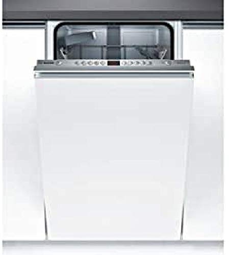 Bosch Serie 4 SPV45IX05E lavavajilla Totalmente integrado 9 cubiertos A++ - Lavavajillas (Totalmente integrado, Tamaño completo (60 cm), Blanco, Acero inoxidable, Botones, 1,75 m)