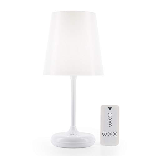 Brilex Table Lamp Lámpara de Escritorio con 10 Modos de Iluminación, Control Táctil y Control Remoto, Personalización Inteligente de Sincronización, Luz Suave Para Niños, Baby Nursing, Dormitorio