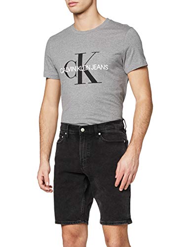 Calvin Klein Slim Short, Negro (Da119 Black with Embro 1by), W30 (Talla del Fabricante: Ni30) para Hombre