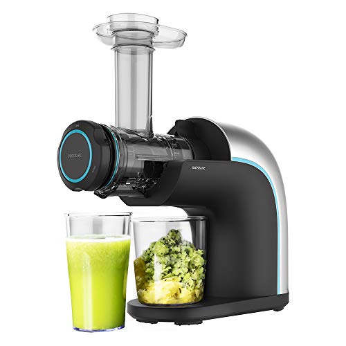 Cecotec Extractor de Zumo Juice&Live 2000 EasyClean. 150 W, Filtro EasyClean, Velocidad Lenta 70 RPM, regulador de Pulpa, 3 Niveles de licuado, tapón antigoteo, Tambor con Doble Salida Cecotec Extractor de Zumo Juice&Live 2000 EasyClean. 150 W, Filtro EasyClean, Velocidad Lenta 70 RPM, regulador de Pulpa, 3 Niveles de licuado, tapón antigoteo, Tambor con Doble Salida
