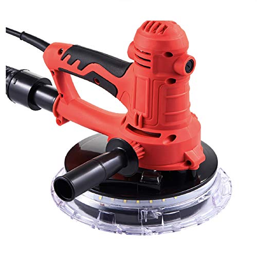 CO-Z 880W Lijadora de Pared y Techo Lijadora de Paneles de Yeso 6 Velocidades Lijadora Electrica de Techo Cabezal Giratorio y Sistema de Vacío Integrado 6 PCS Lijas CO-Z 880W Lijadora de Pared y Techo Lijadora de Paneles de Yeso 6 Velocidades Lijadora Electrica de Techo Cabezal Giratorio y Sistema de Vacío Integrado 6 PCS Lijas