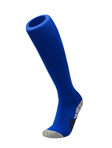 DEBAIJIA Calcetines de Fútbol Deportes al aire Libre de Medias de Fútbol Mujeres/Hombre Niños/Niñas Para Baloncesto, Lacrosse, Rugby, Hockey& Otros deportes Azul - M DEBAIJIA Calcetines de Fútbol Deportes al aire Libre de Medias de Fútbol Mujeres/Hombre Niños/Niñas Para Baloncesto, Lacrosse, Rugby, Hockey& Otros deportes Azul - M