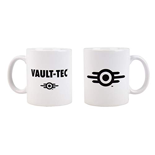 Fallout Mug Vault-Tec - Gorra, color blanco