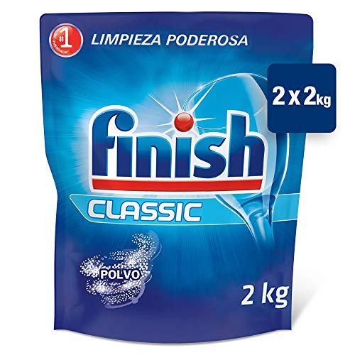 Finish ECO Recarga Lavavajillas Polvo, 2 X 2 kg